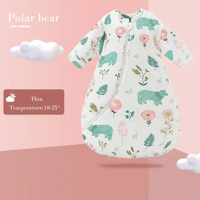 Baby's Wearable Blanket 100% Organic Cotton