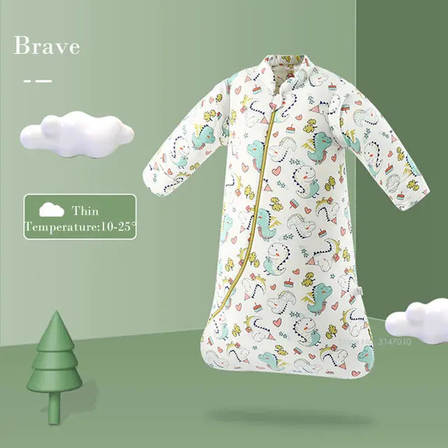 Baby's Wearable Blanket 100% Organic Cotton