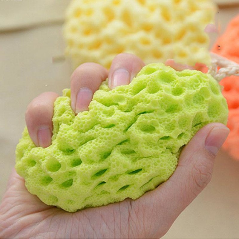 Baby's Bath Sponge - Soft Honeycomb Shape - Highly Absorbant
