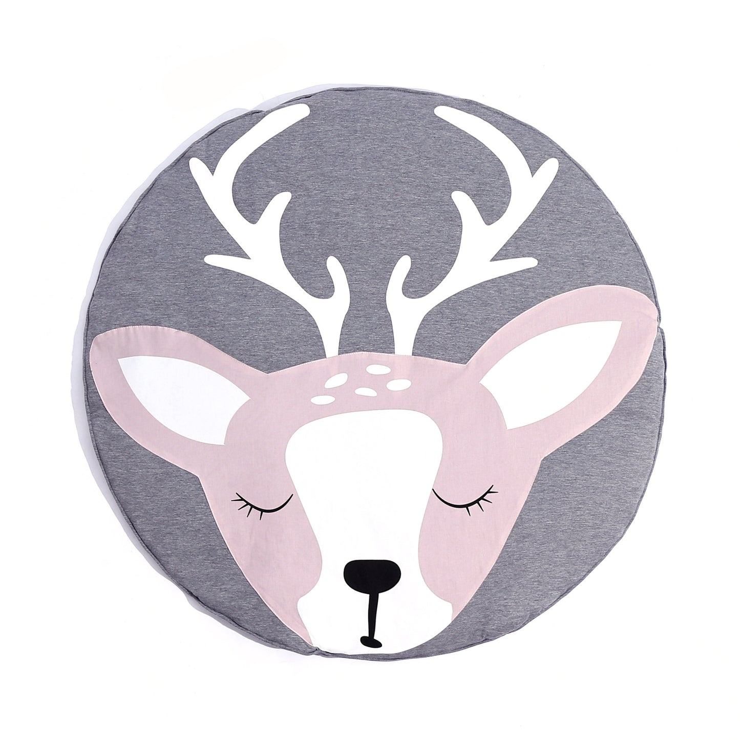 Baby Playtime Mat - Cute Animal Design - 100% Cotton