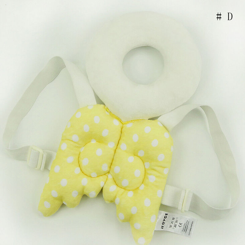 Baby's Safety Head & Back Protector With Harness 100% Cotton