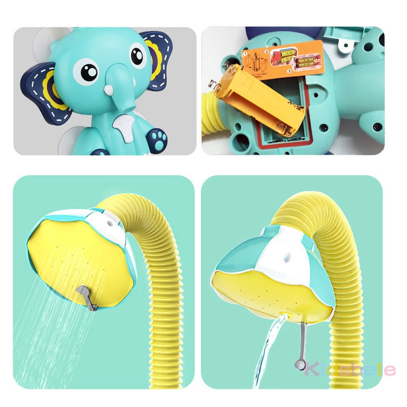 Baby's Bath Toy - Elephant Water Spray