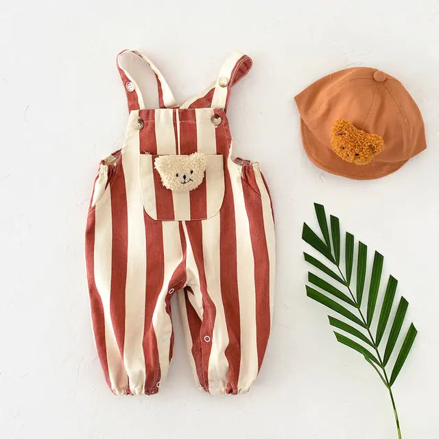 Baby Girl's or Boy's Spring Sleeveless Jumpsuit