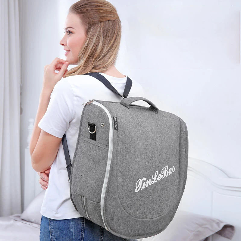 Baby's Portable Folding Travel Cot Including Mosquito Net