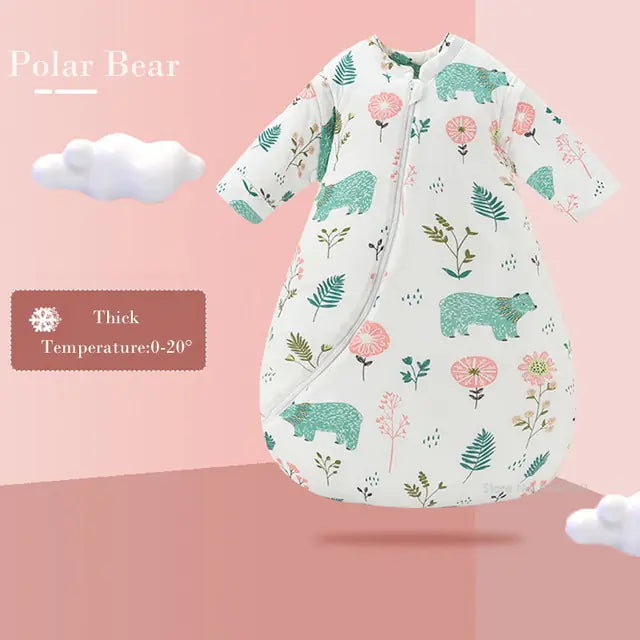Baby's Wearable Blanket 100% Organic Cotton
