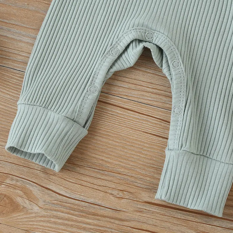 Baby Girl's or Boy's Long Sleeve Romper - 100% Cotton