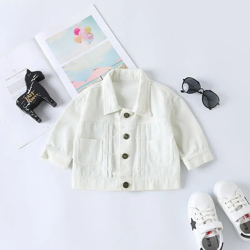 Baby Girl's or Boy's Stylish Denim Jacket