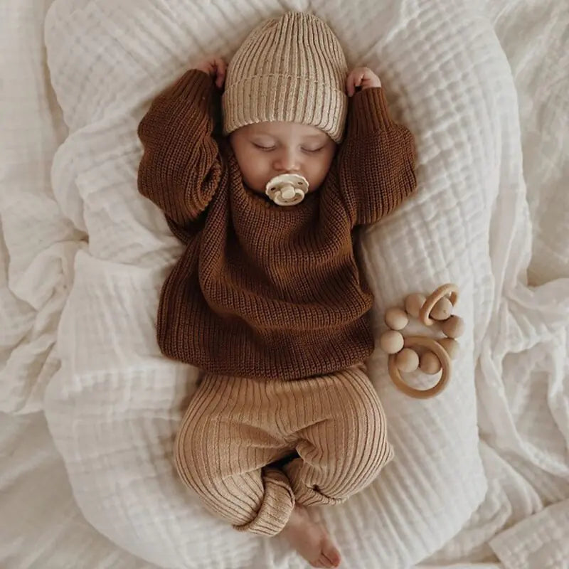 Baby Girl's or Boy's Winterwear - Knitted Sweater Jumper