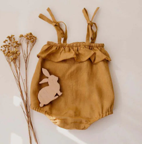Baby Girl's Summer Romper - 100% Cotton