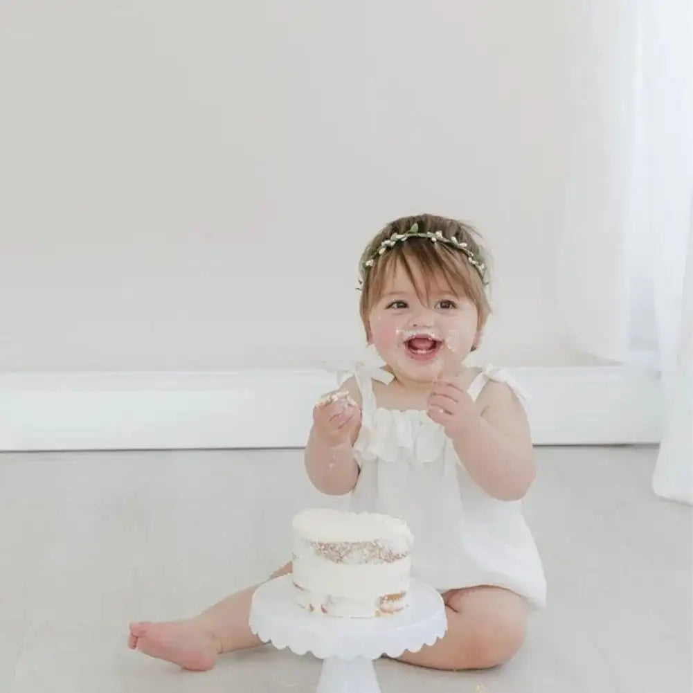 Baby Girl's Summer Romper - 100% Cotton