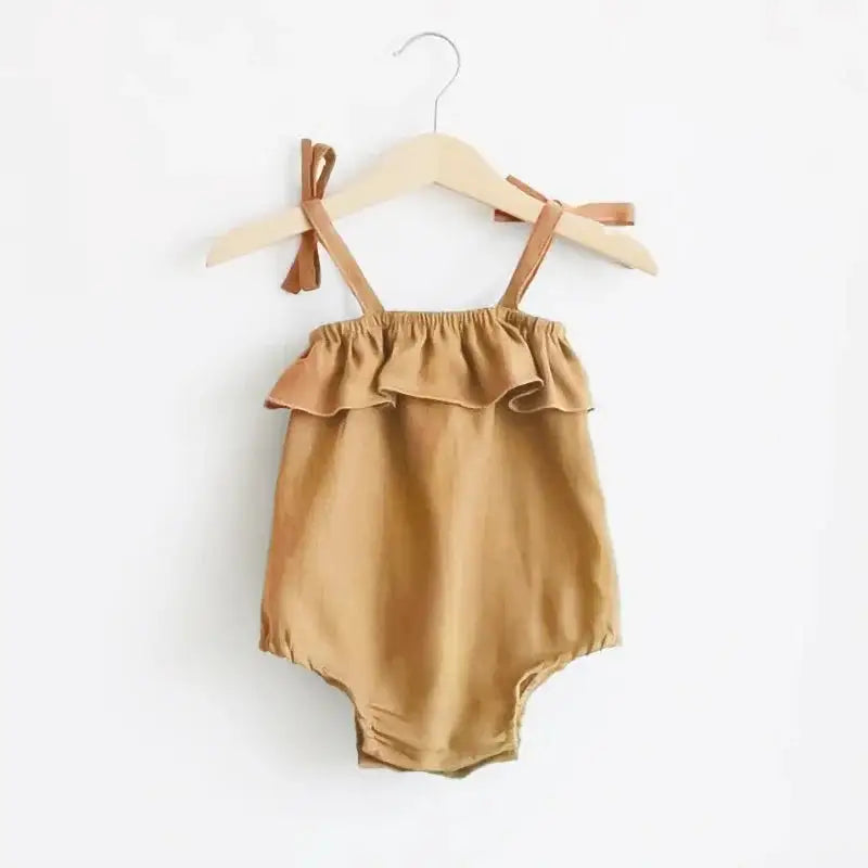 Baby Girl's Summer Romper - 100% Cotton