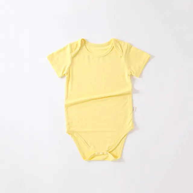Baby Girl's or Boy's Bamboo Fibre Romper