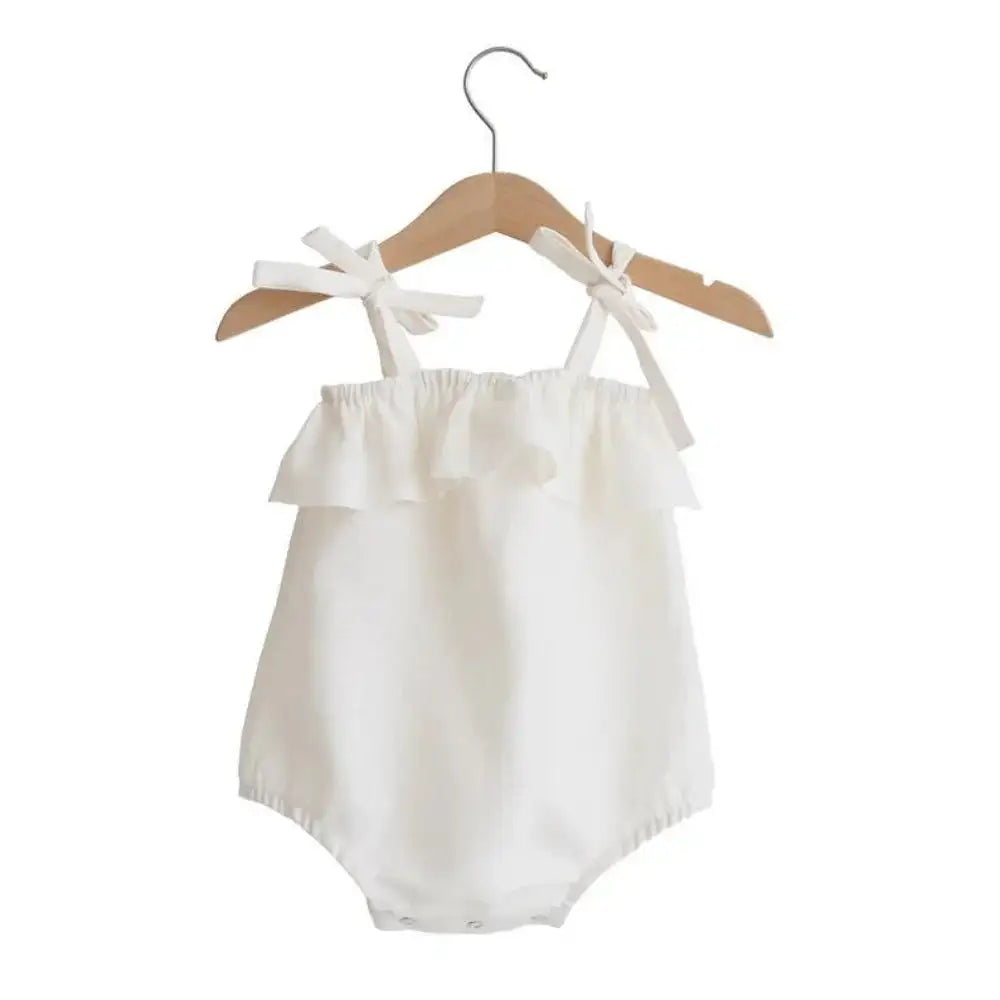 Baby Girl's Summer Romper - 100% Cotton