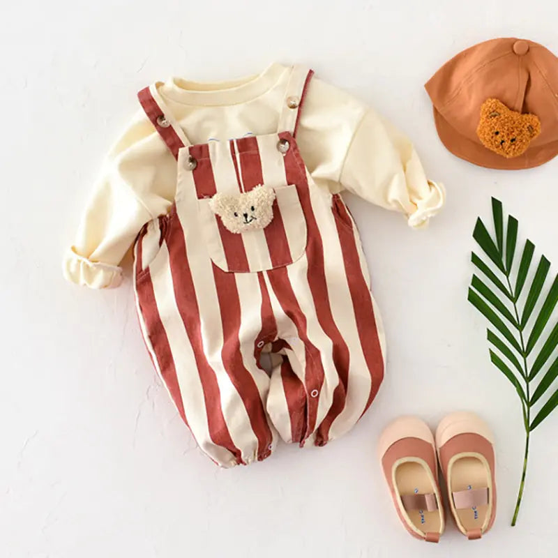Baby Girl's or Boy's Spring Sleeveless Jumpsuit