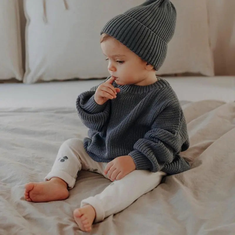 Baby Girl's or Boy's Winterwear - Knitted Sweater Jumper