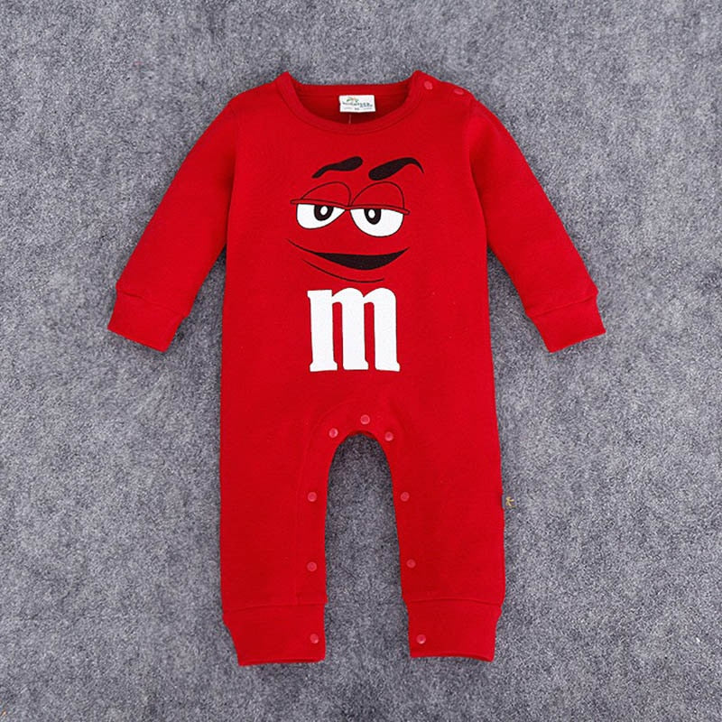 Baby Girl's or Boy's M-Design Long Sleeved Jumpsuit 100% Cotton