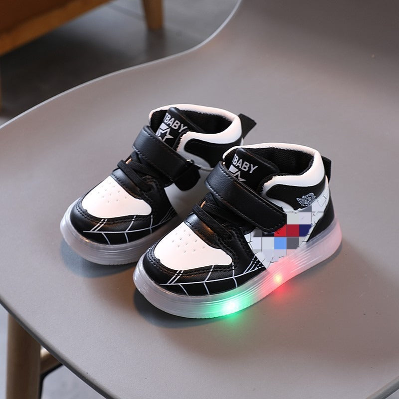 Baby's Soft Soled Luminous Shoes