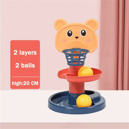 Baby's Rolling Ball Tower Toy