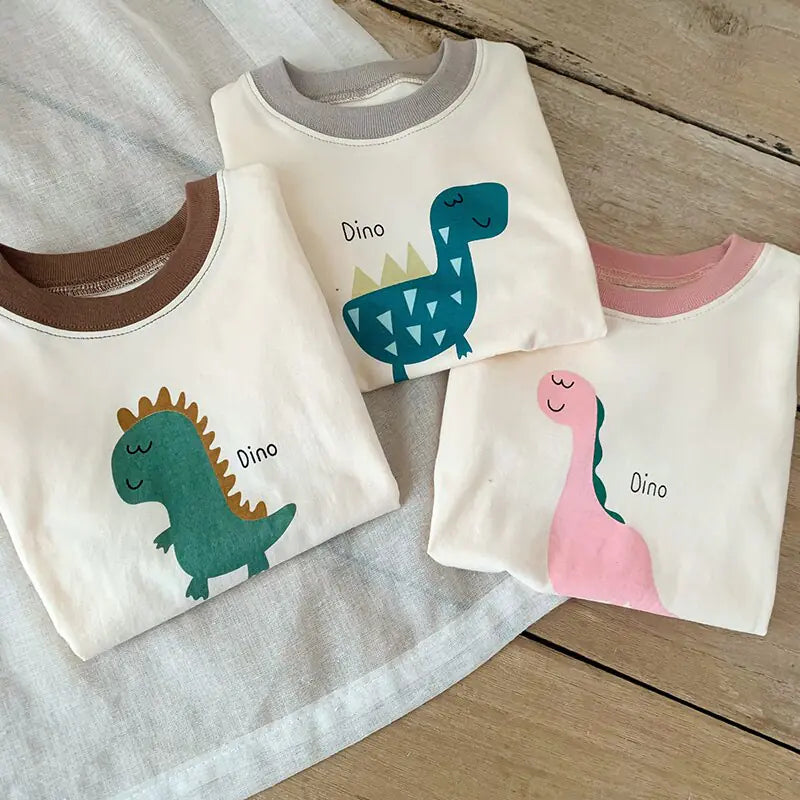 Baby Boy's Bodysuit Little Dino Design