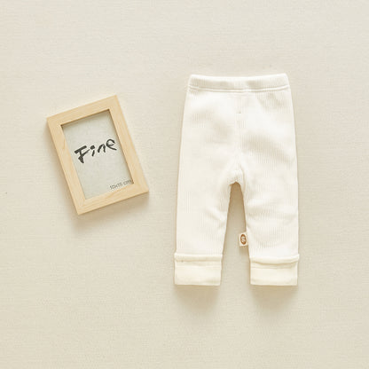 Baby Girls or Boys Winter Fleecy Pants 100% Cotton