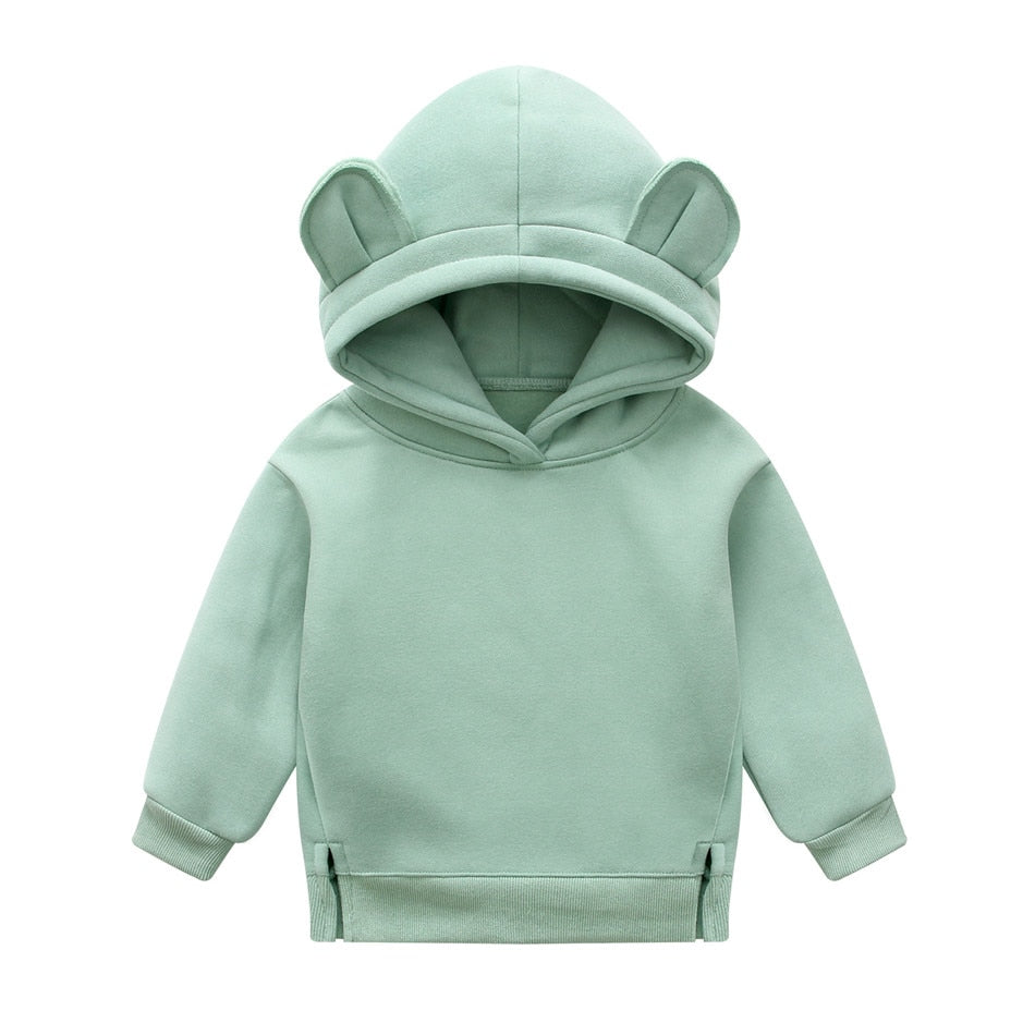 Baby Girls or Boys Winter Thick Fleecy Hoodie