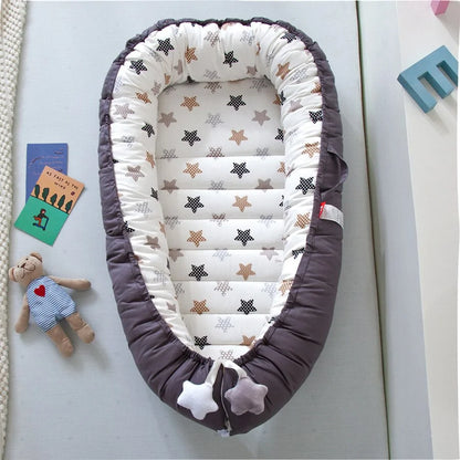 Baby's Portable Crib Support Pillow - In 3 Styles