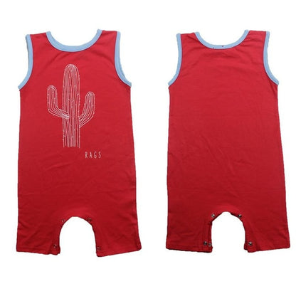 Baby Girl's or Boy's Summer Sleeveless Onesie - 100% Cotton