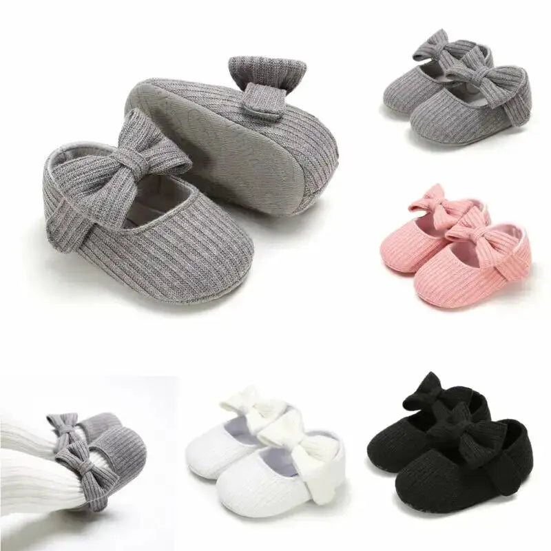 Baby Girl's Newborn Soft Shoes