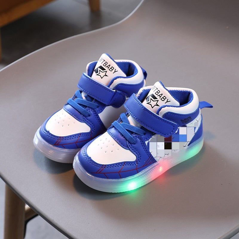 Baby's Soft Soled Luminous Shoes