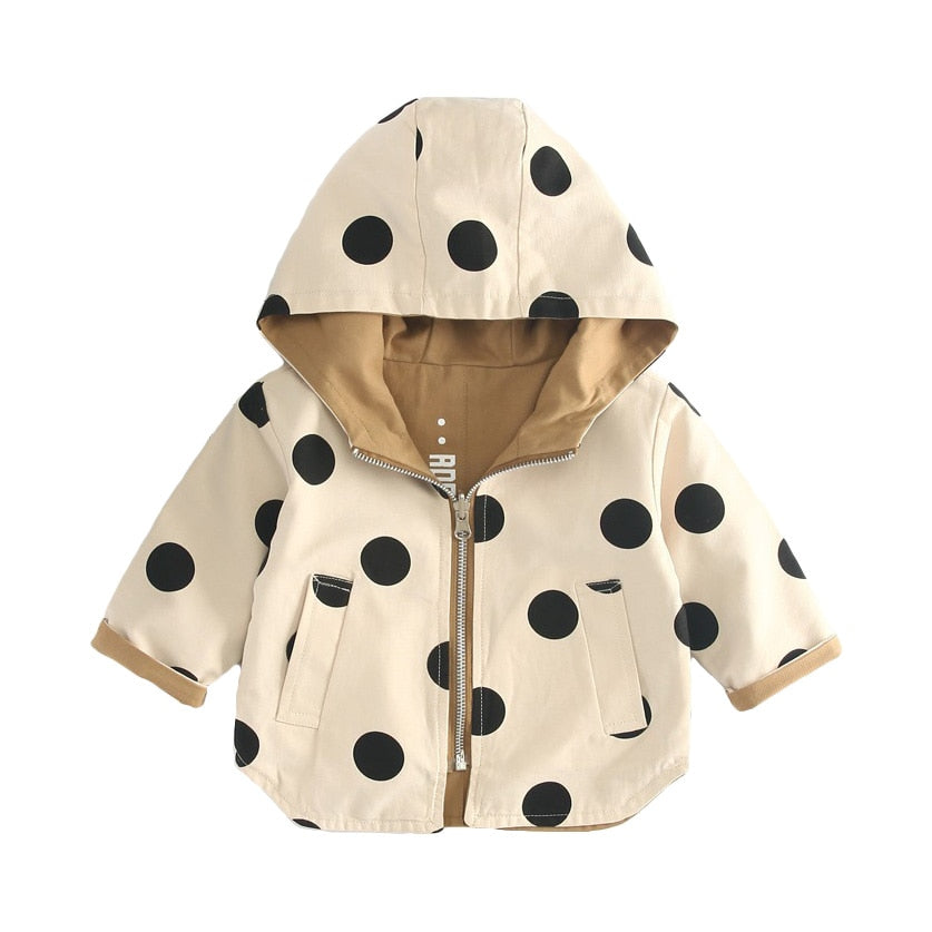 Baby Girls or Boys Quality Winter Coat Reversible Design