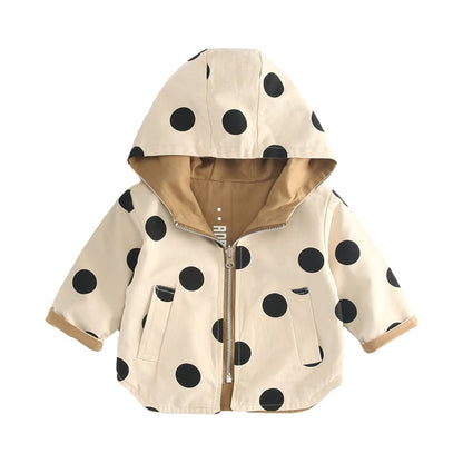 Baby Girls or Boys Quality Winter Coat Reversible Design