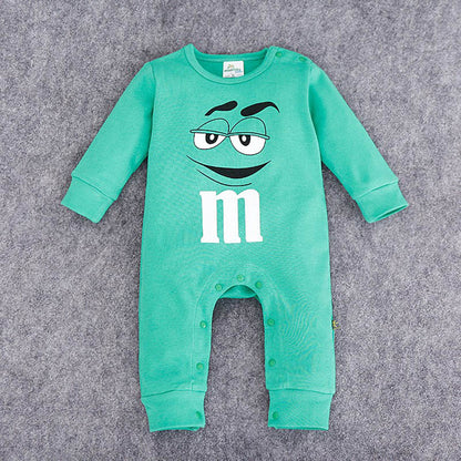 Baby Girl's or Boy's M-Design Long Sleeved Jumpsuit 100% Cotton