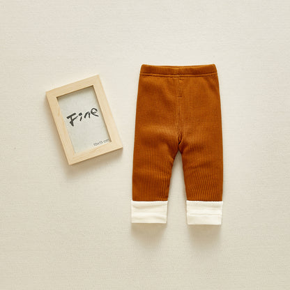 Baby Girls or Boys Winter Fleecy Pants 100% Cotton