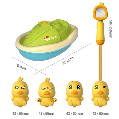 Baby's Bath Toy - Water Spray - 4 Cute Ducks