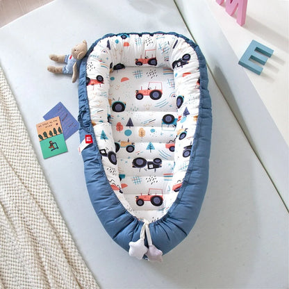 Baby's Portable Crib Support Pillow - In 3 Styles