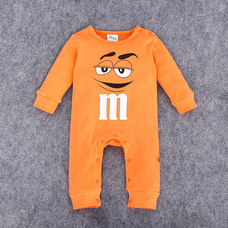 Baby Girl's or Boy's M-Design Long Sleeved Jumpsuit 100% Cotton