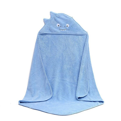 Baby's Bath Towel - Cute Hooded Cartoon Animal Design