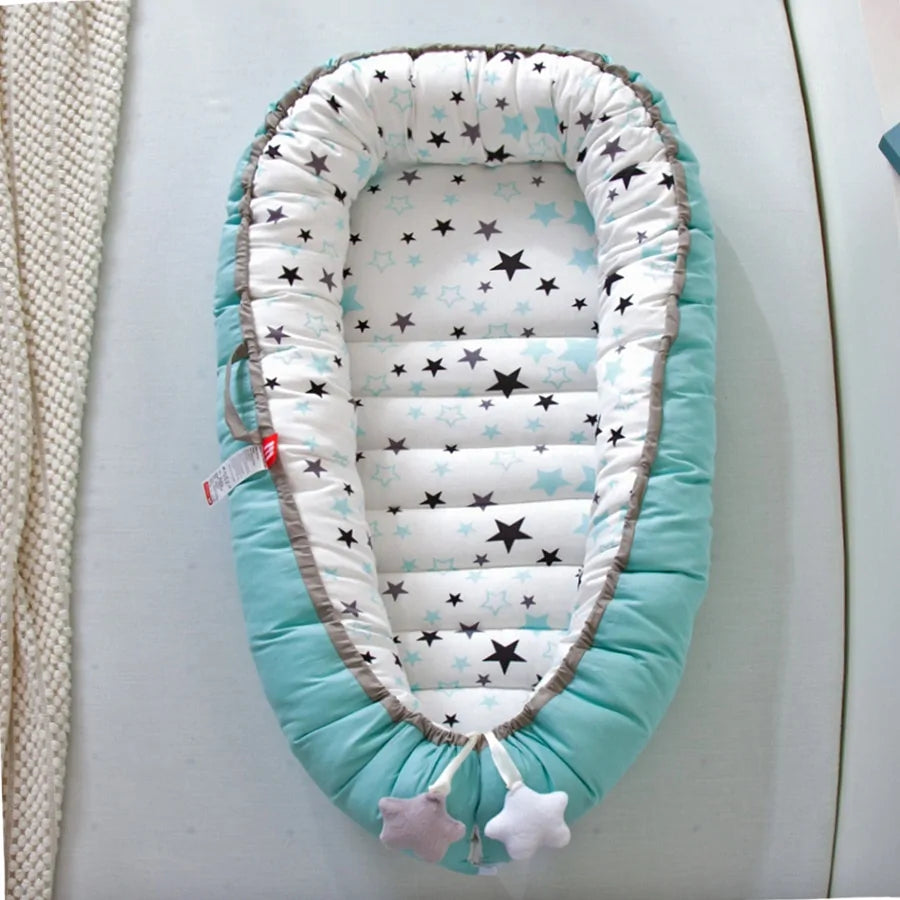 Baby's Portable Crib Support Pillow - In 3 Styles