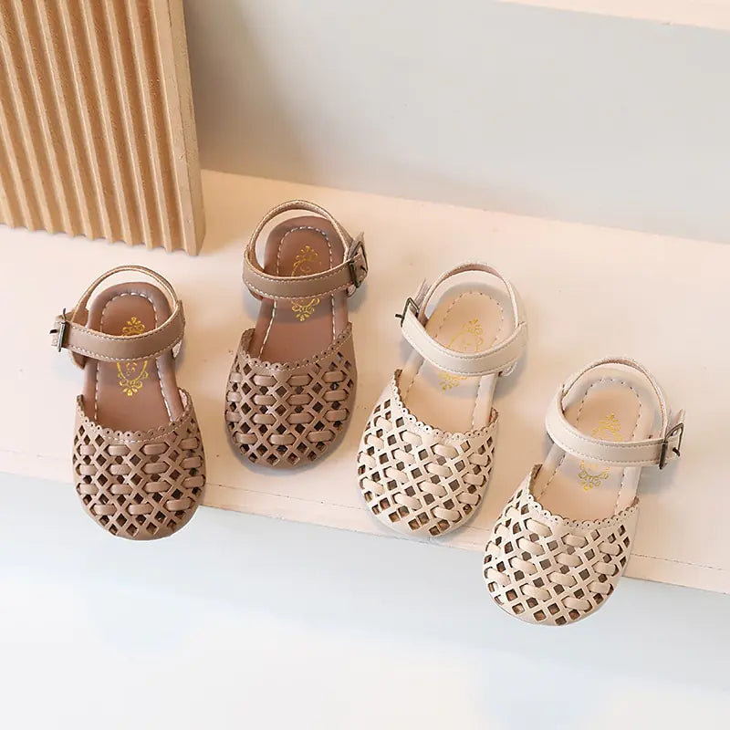 Baby Girl's Soft Pu Leather Sandals