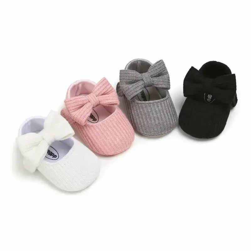 Baby Girl's Newborn Soft Shoes