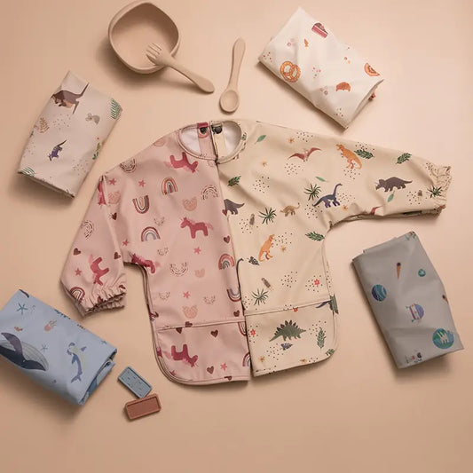 Baby Playtime - Waterproof Girl's or Boy's Painting Smock Bib