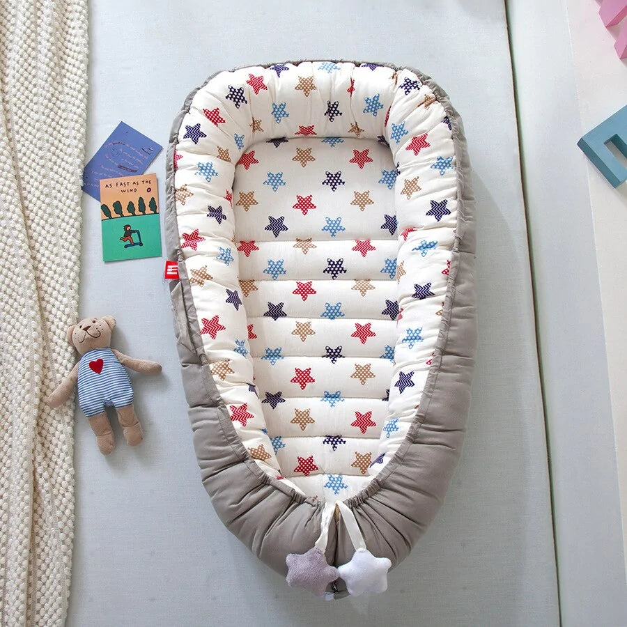 Baby's Portable Crib Support Pillow - In 3 Styles