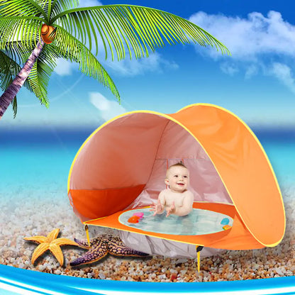 Baby Beach Tent With Mini Pool