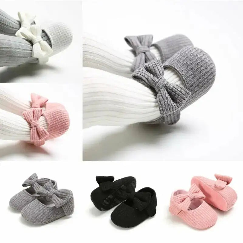 Baby Girl's Newborn Soft Shoes