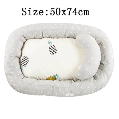 Baby's Portable Crib Support Pillow - In 3 Styles