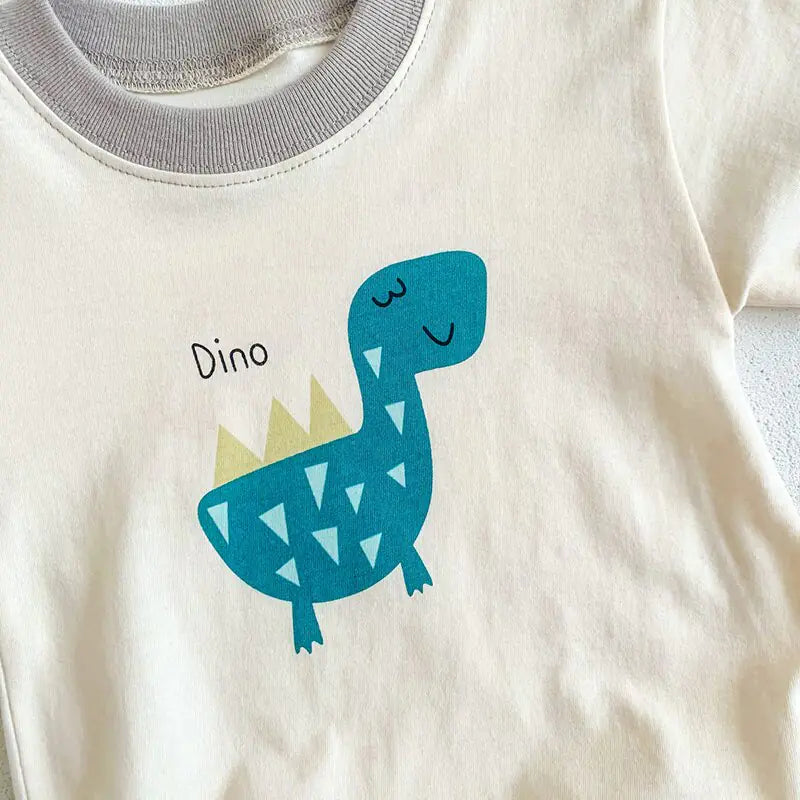 Baby Boy's Bodysuit Little Dino Design