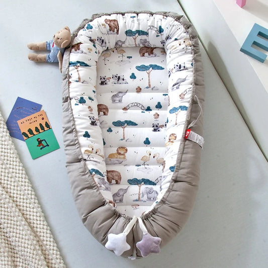 Baby's Portable Crib Support Pillow - In 3 Styles