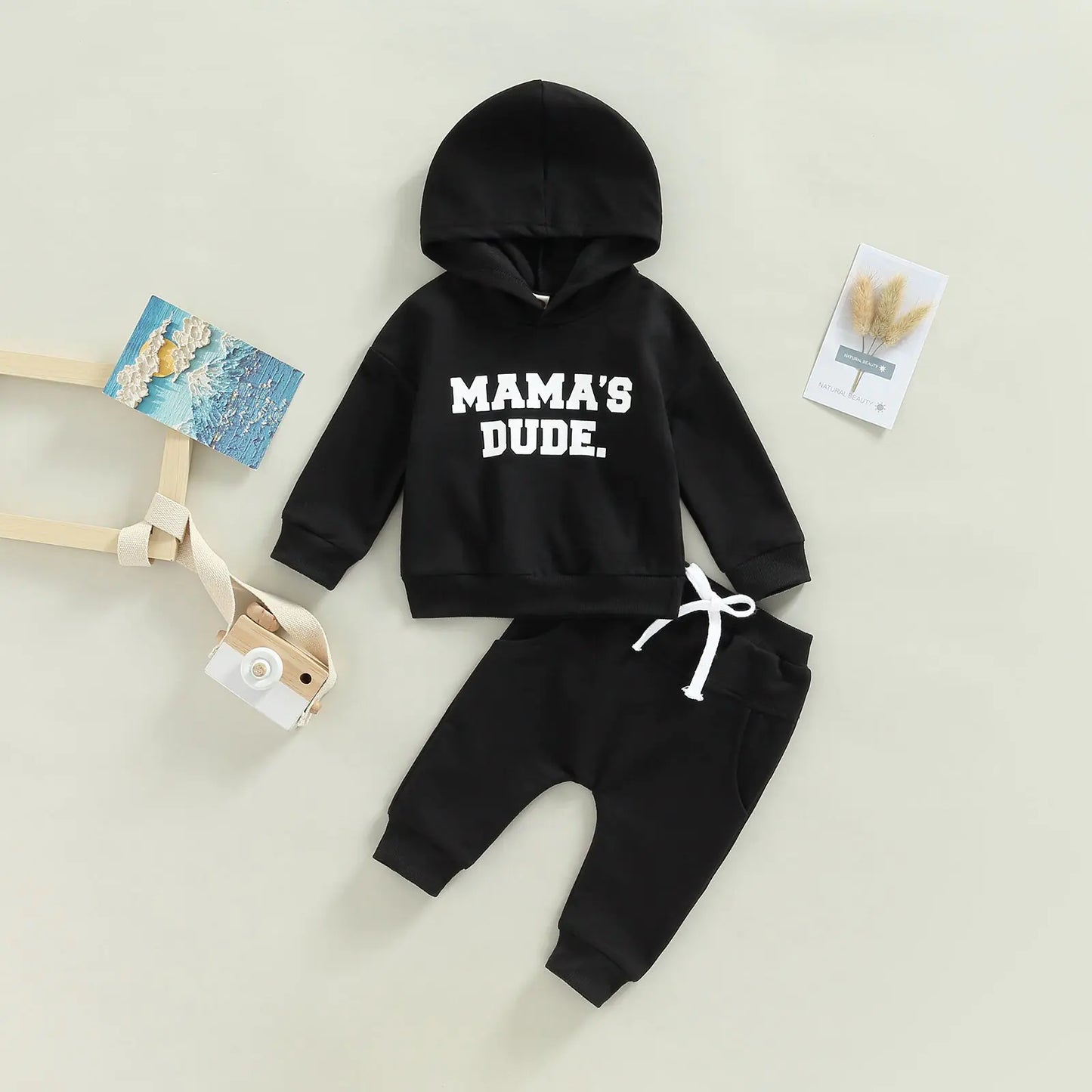 Baby Boy's Hoodie Top and Pants