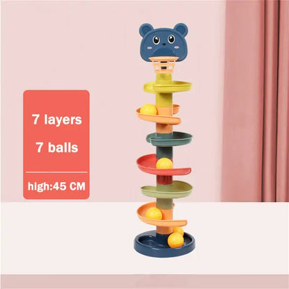 Baby's Rolling Ball Tower Toy