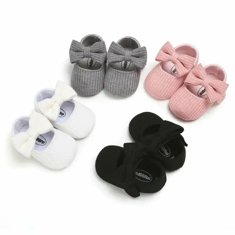 Baby Girl's Newborn Soft Shoes